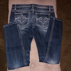 Express Rerock Skinny Jeans Size 6R
